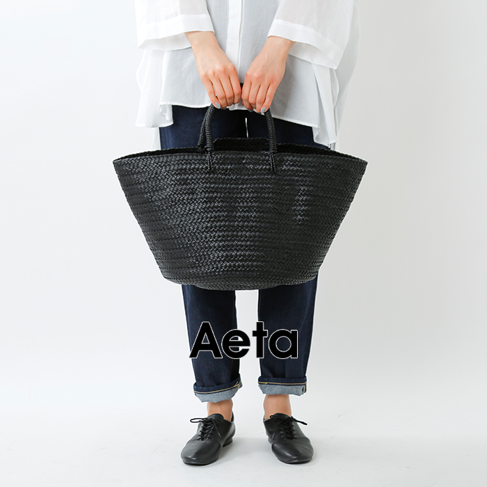 新品 Aeta アエタ KG03 BASKET L[BLACK] - トートバッグ