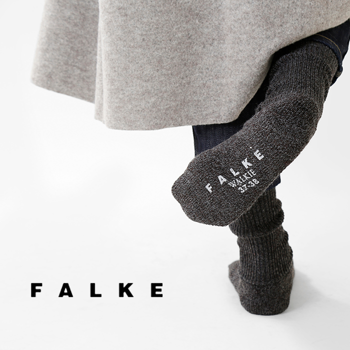 FALKE(ファルケ)ウールミックスウォーキングソックス“WALKIE” 16480