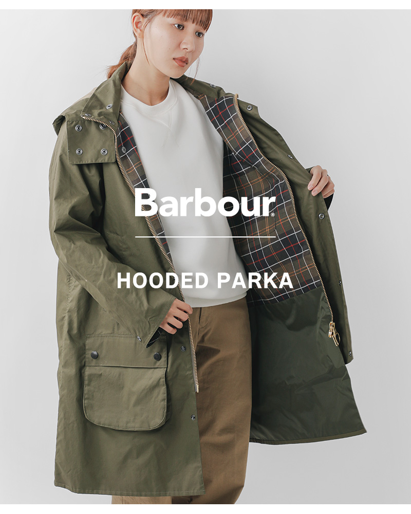 ☆】Barbour バブアー ドライツイル フード パーカー “HOODED PARKA