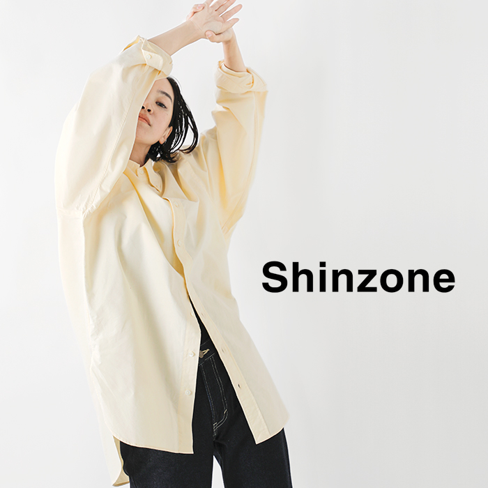 SHINZONE シンゾーン BIG SHIRT DRESS シャツワンピース