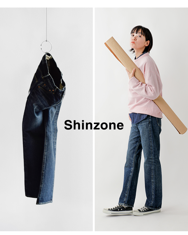shinzoneオーディナリーストレートデニムパンツ“ORDINARYJEANS”23smspa06