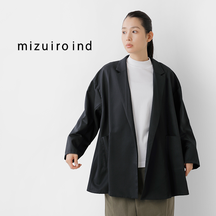 【新品】mizuiroind ミズイロインド リネンジャケット シャツ 日本製