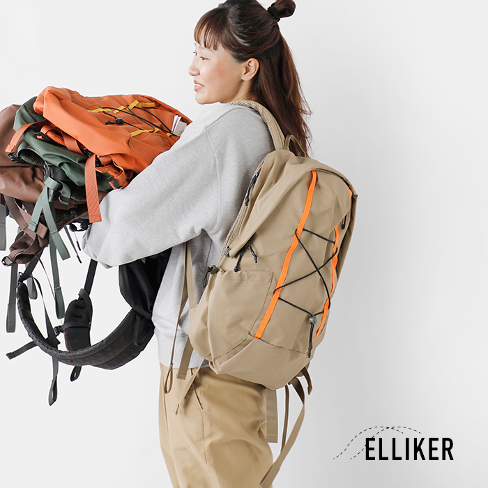 ELLIKER(エリカー)ウォータープルーフジップトップバックパック“Kiln”34000