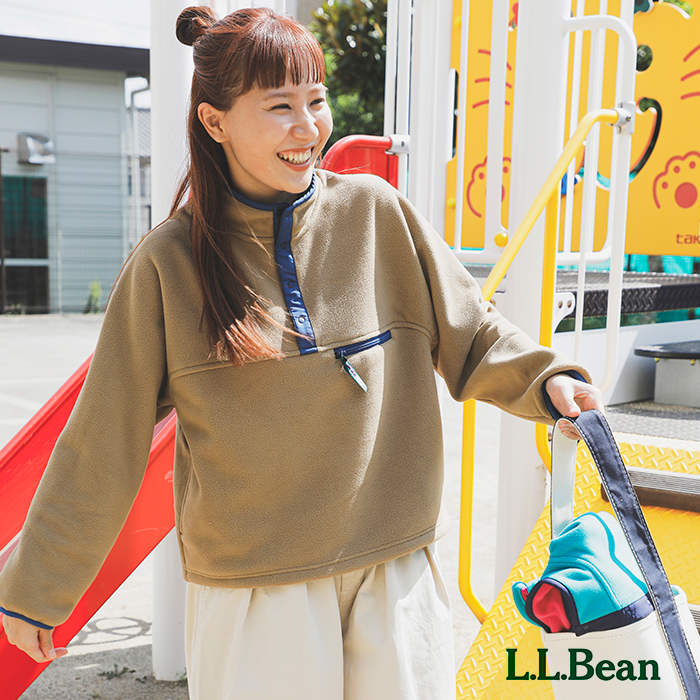 80's L.L.Bean Fleece Pullover - ブルゾン