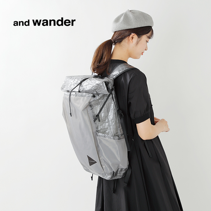 【新品未使用】and wander アンドワンダー　backpack