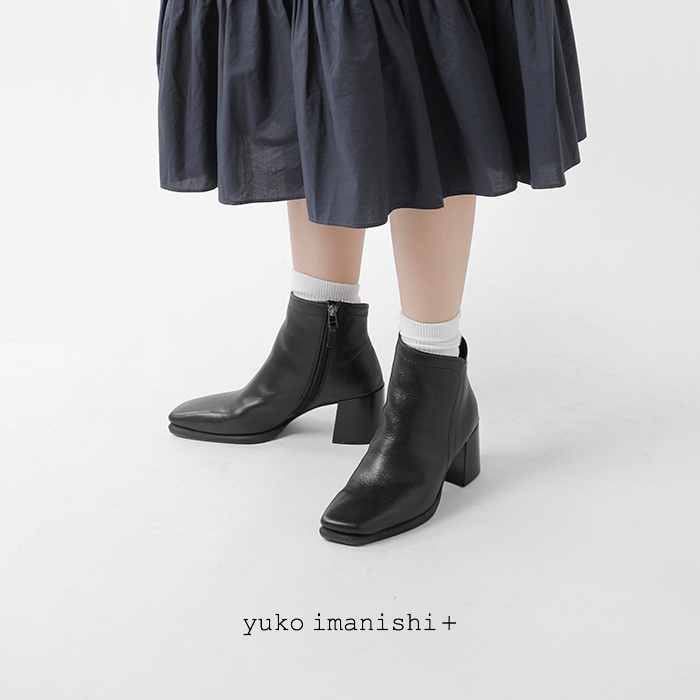 2023aw新作】yuko imanishi+ ユウコイマニシプラス レザー