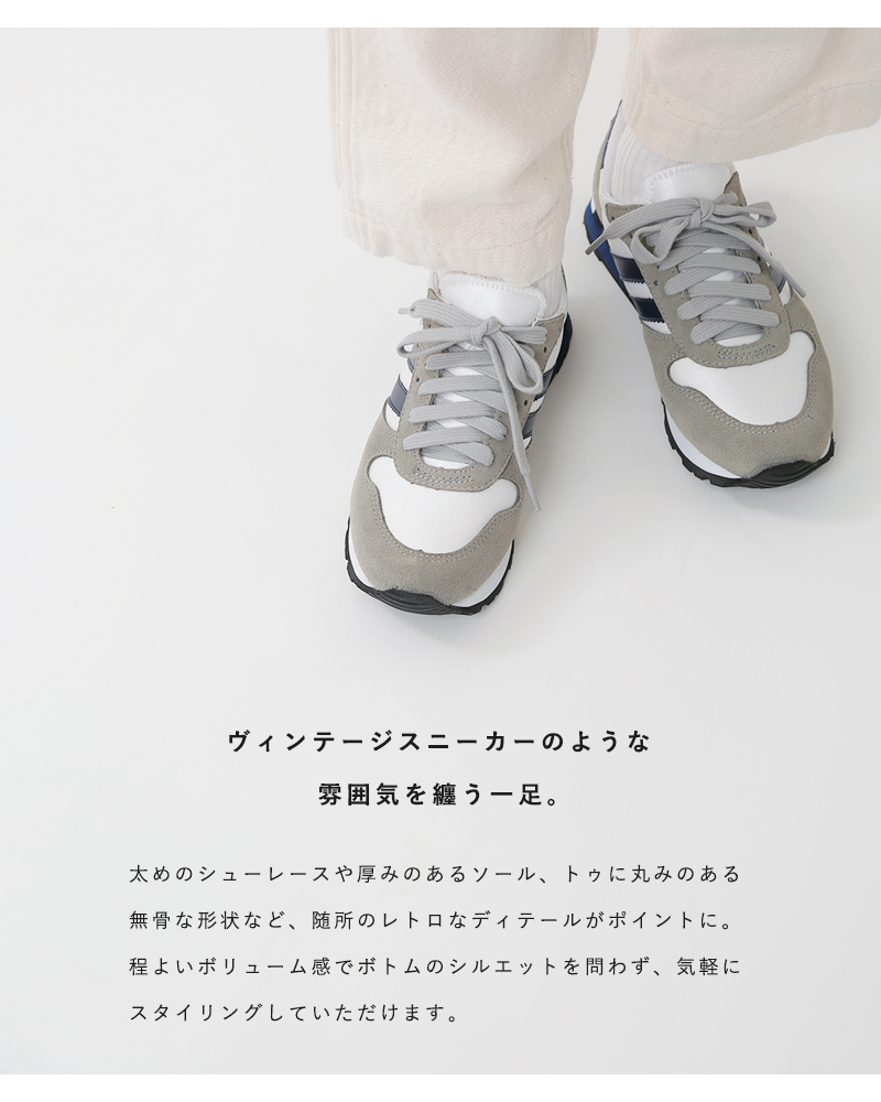 Sisii Impossible Possibility(シシ インポッシブル ポッシビリティ)レザージョギングスニーカー“Jogging” 988p