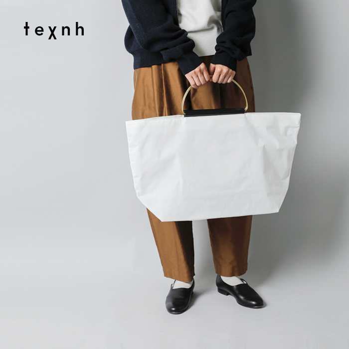 texnh テクネBRASS HANDLE TOTE CANVAS トートバッグ