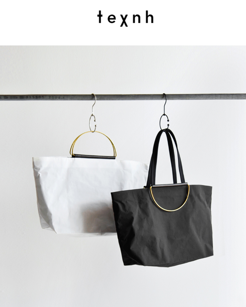 texnh テクネBRASS HANDLE TOTE CANVAS トートバッグ