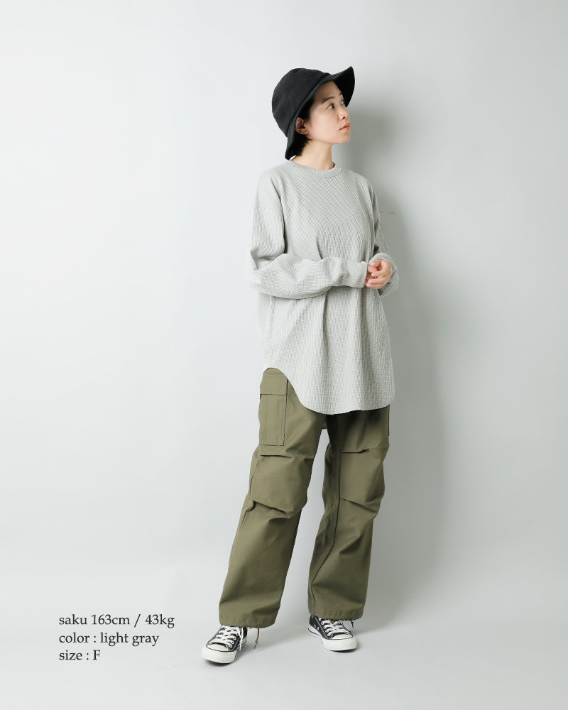 DAIWA PIER39(ダイワピア39)テックサーマルクルーネックロングスリーブTシャツ“W