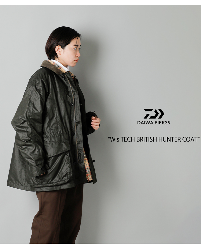 DAIWA PIER39 TECH BRITISH HUNTER COAT-eastgate.mk