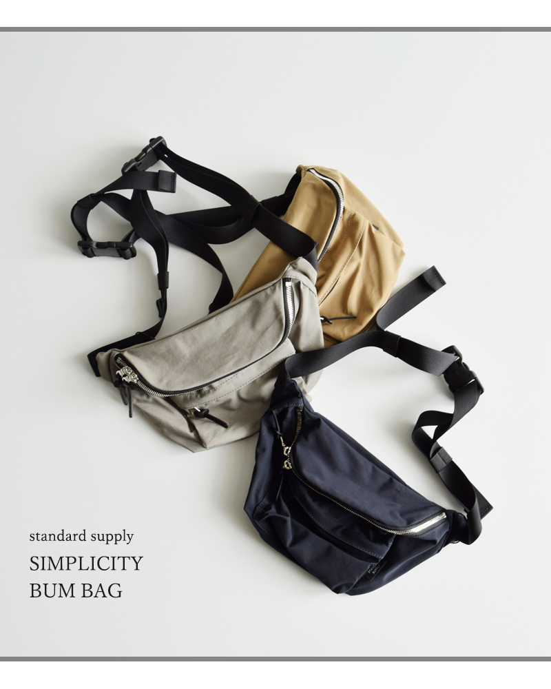 STANDARD SUPPLY(スタンダードサプライ)バムバッグ“SIMPLICITY”bum-bag