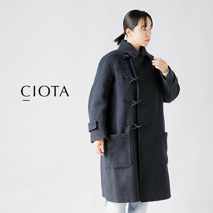 CIOTA シオタ スビンコットンメルトンダッフルコート colm-118