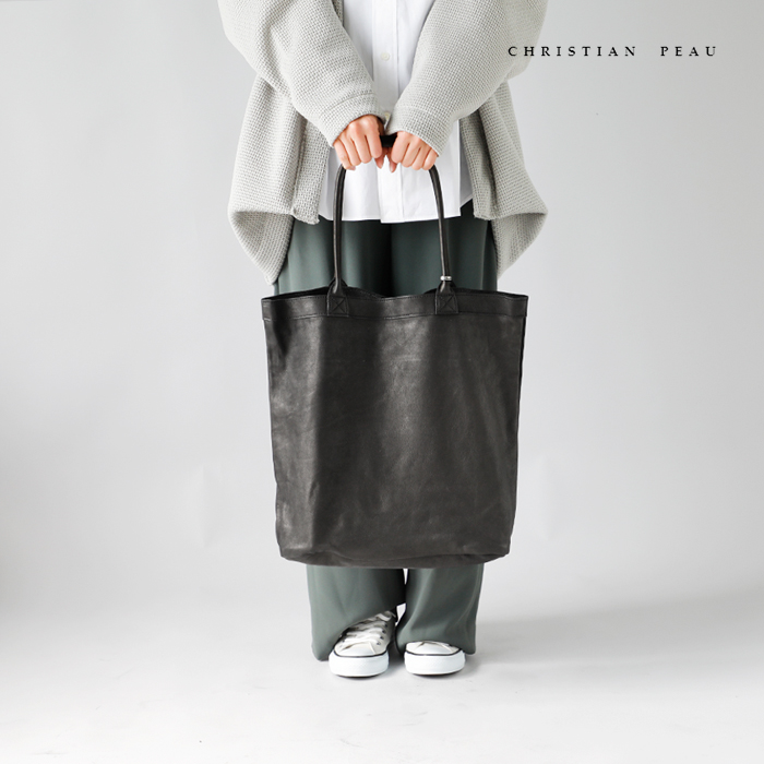 CHRISTIAN PEAU(クリスチャン・ポー・クリスチャンポー)レザートートバッグcp-tote-ho2-vcw