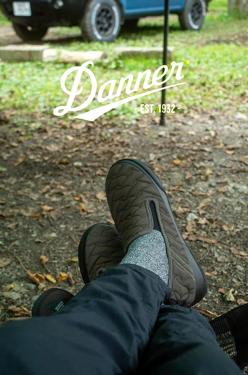 Danner(ダナー)キルティングスリッポンシューズ“OREGONSLIPDC”d825003