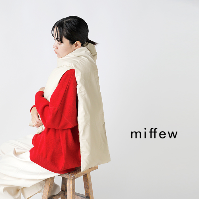 クーポン対象】【2023aw新作】miffew ミフュー マイクロファイバー