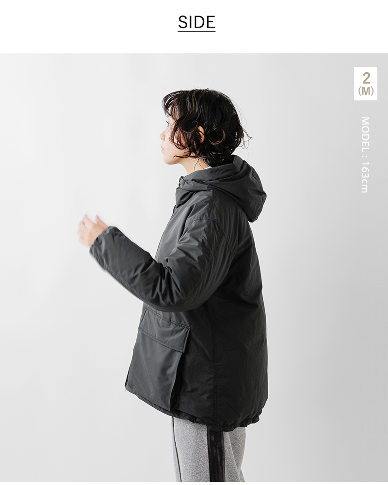 miffew ミフュー ジップアップ ダウンパーカー “ZIP UP DOWN PARKA