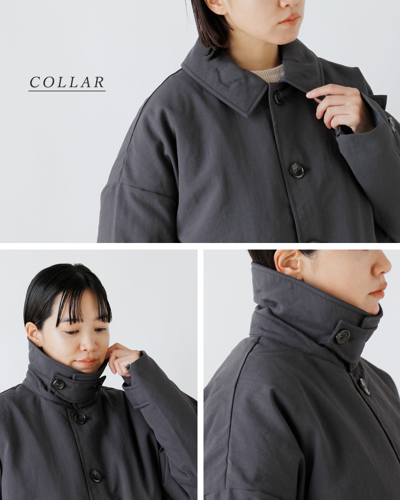 miffew ミフュー バルマカーンダウン コート “BAL COLLAR OVER DOWN