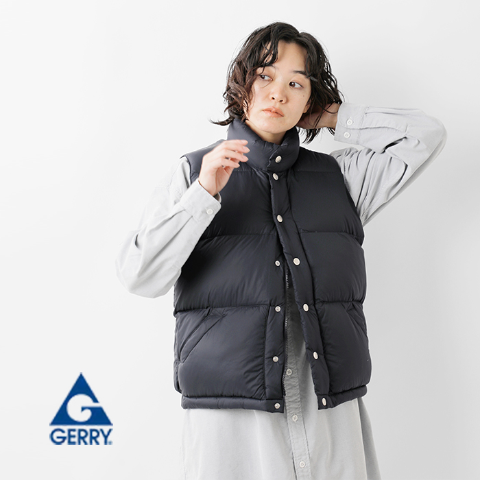 50%OFF】GERRY ジェリー ダウンベスト gr2102-vt002-yo レディース 