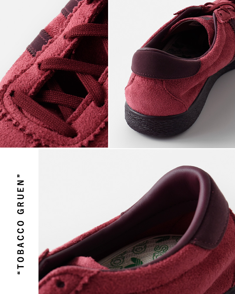 adidas Originals(アディダス オリジナルス)フェイクスエードスニーカー“TOBACCOGRUEN”gx6939-40-41