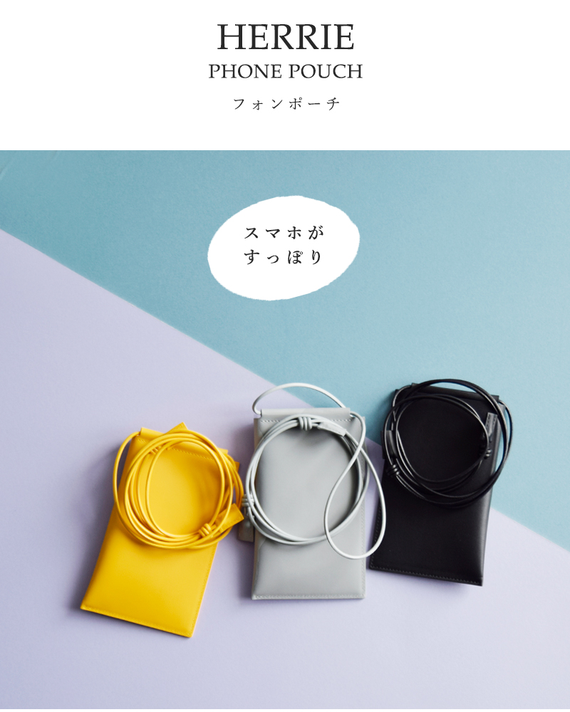 ☆】ITTI イッチ ヘリー フォーン ポーチ “HERRIE PHONE POUCH / RAPTO