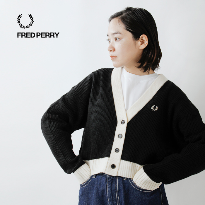 2023aw新作】FRED PERRY フレッド ペリー ボタンスルー バイカラー