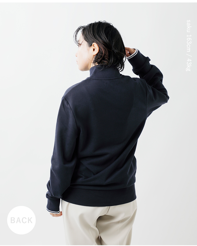 値下げする商品 FRED PERRY フレッドペリー ハーフジップ トレーナー