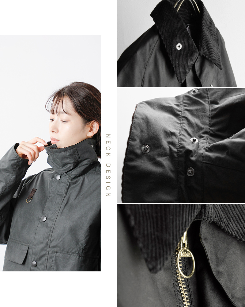 Barbour SPEY BLACK XL ワックス付き