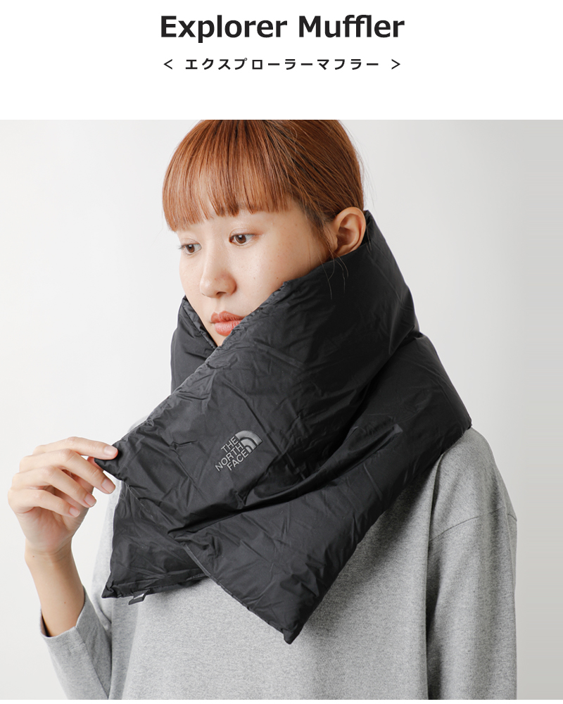 超希少 the north face ダウンマフラー - 小物