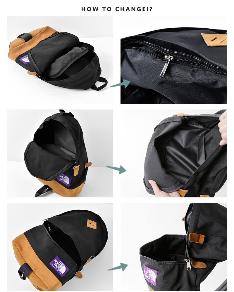 THE NORTH FACE PURPLE LABEL ノースフェイスパープルレーベル 撥水 パラクロス ミディアム デイパック “Medium  Day Pack” nn7350n-mn | Piu di aranciato(ピウディアランチェート)