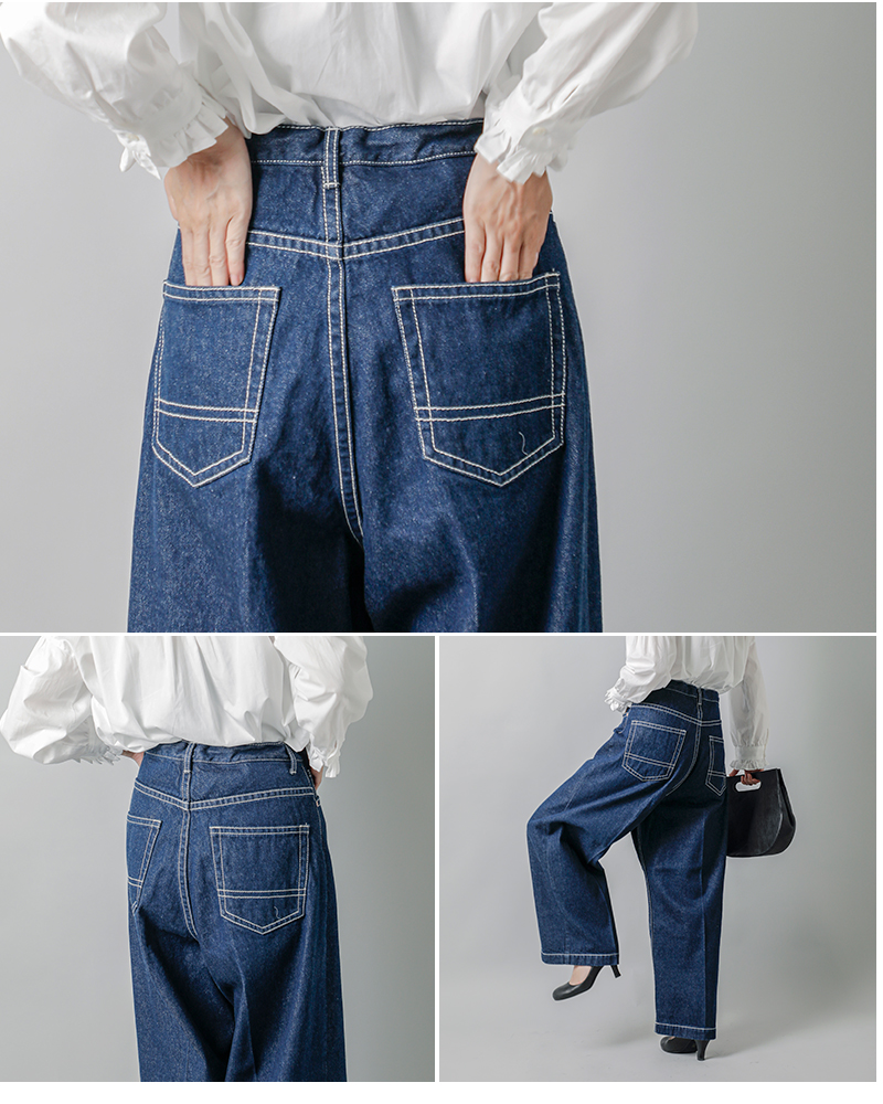 RHODOLIRION(ロドリリオン)90sルーズストレートデニムパンツ“90