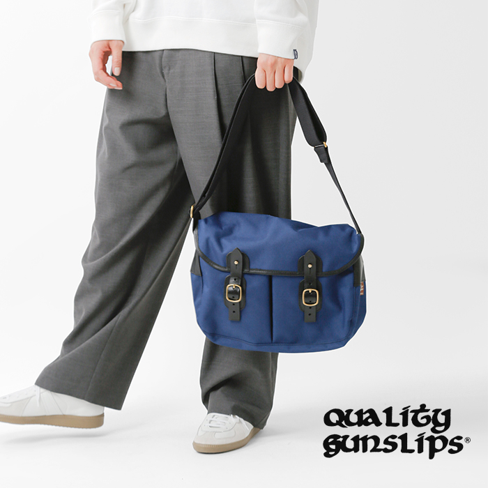 quality gunslips チェック　ショルダーバッグ