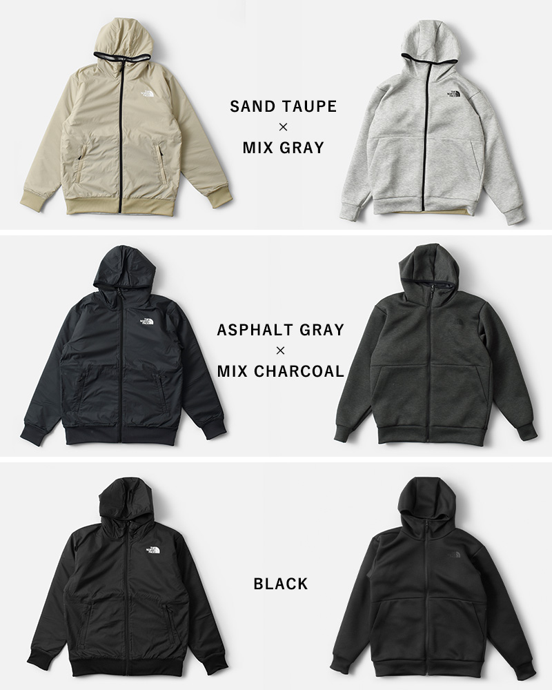 THE NORTH FACE ノースフェイス リバーシブル テックエアー フーディ ...