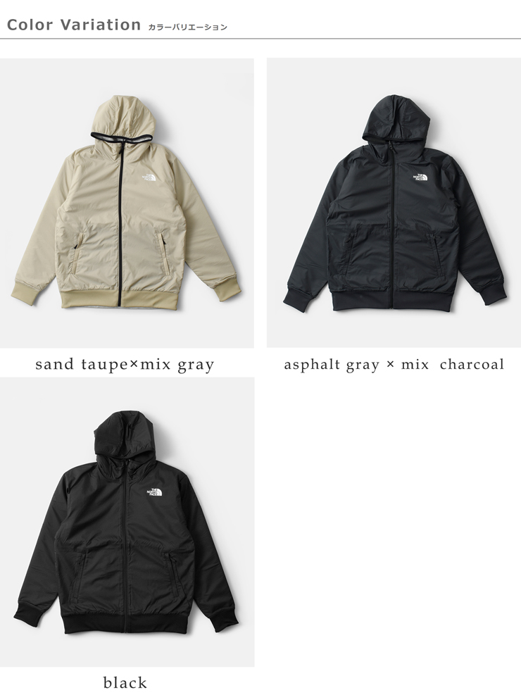 THE NORTH FACE ノースフェイス リバーシブル テックエアー フーディ 