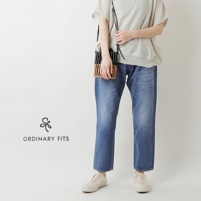 ☆】ordinaryfits オーディナリーフィッツ 5ポケット ルーズ アンクル