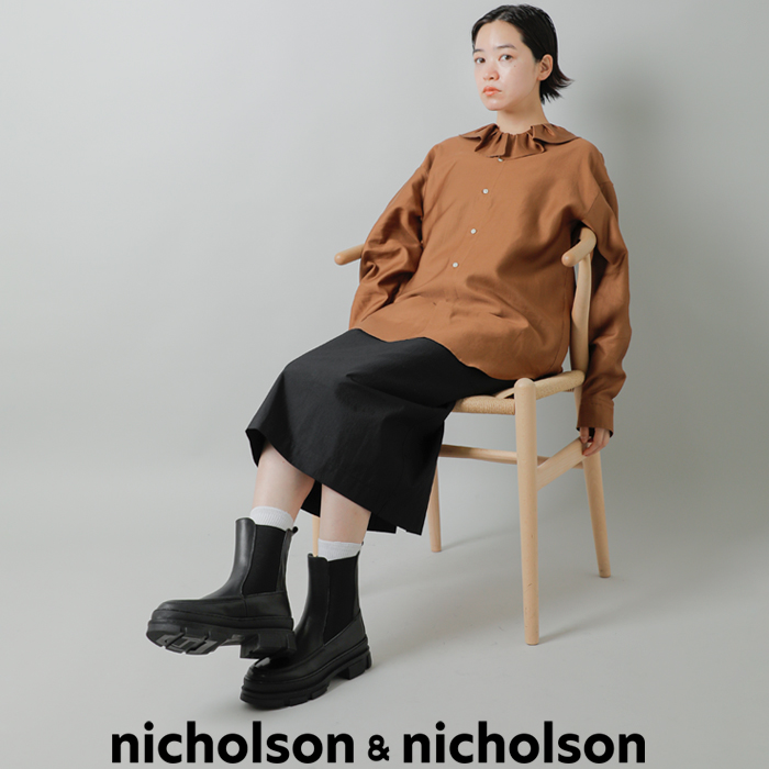 ☆】【2023aw新作】nicholson&nicholson ニコルソンアンドニコルソン