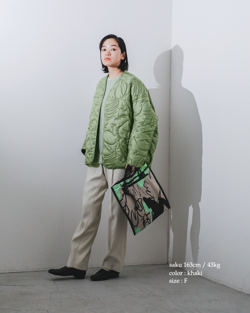 manipuri マニプリ キルティング ジャケット quilting-jacket-fn