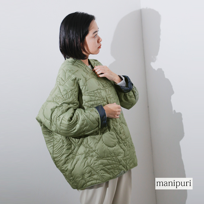 manipuri(マニプリ)キルティングジャケットquilting-jacket