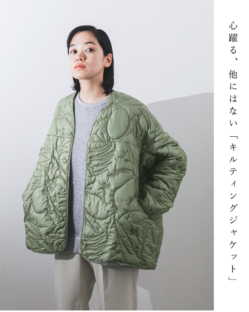 manipuri(マニプリ)キルティングジャケットquilting-jacket