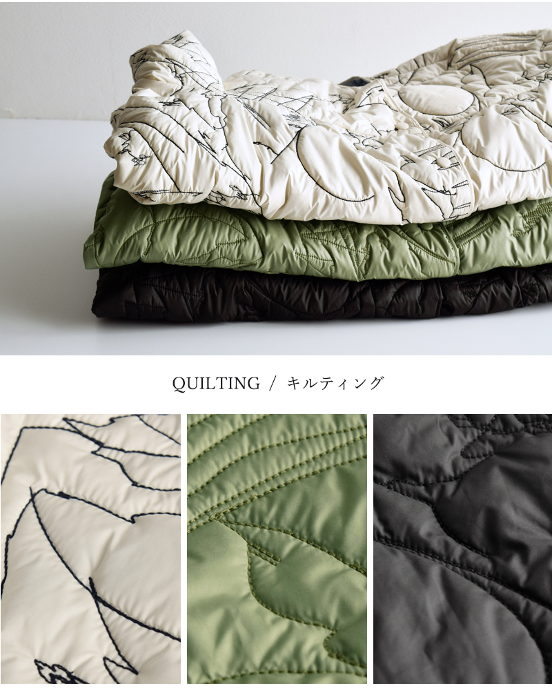 manipuri(マニプリ)キルティングジャケットquilting-jacket