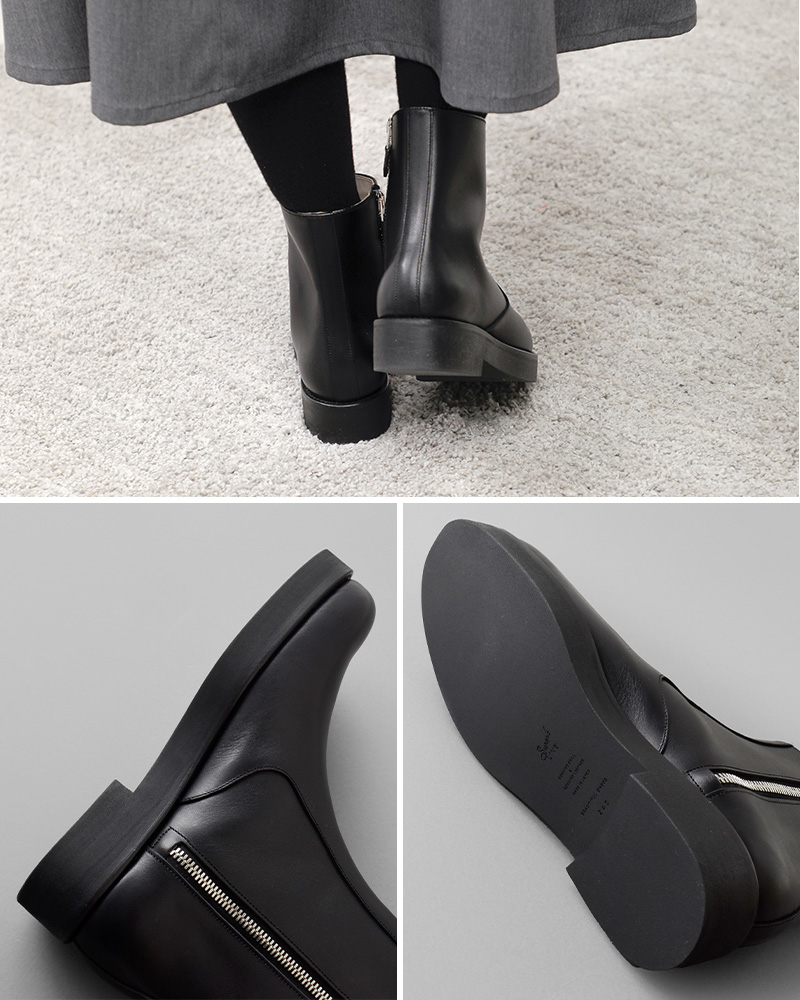 BEAUTIFUL SHOES(ビューティフルシューズ)ステアレザーサイドジップブーツ“SIDEZIPBOOTS”side-zip-boots
