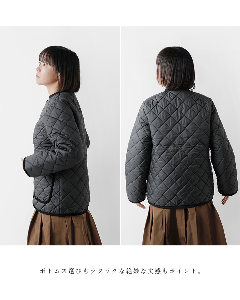 LAVENHAM(ラベンハム)キルティング クルーネック ジャケット “LAVENSTER CREWNECK JACKET WOMENS” slj4192