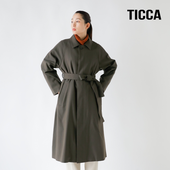 クーポン対象】【2023aw新作】TICCA ティッカ ウール ドレス ステン