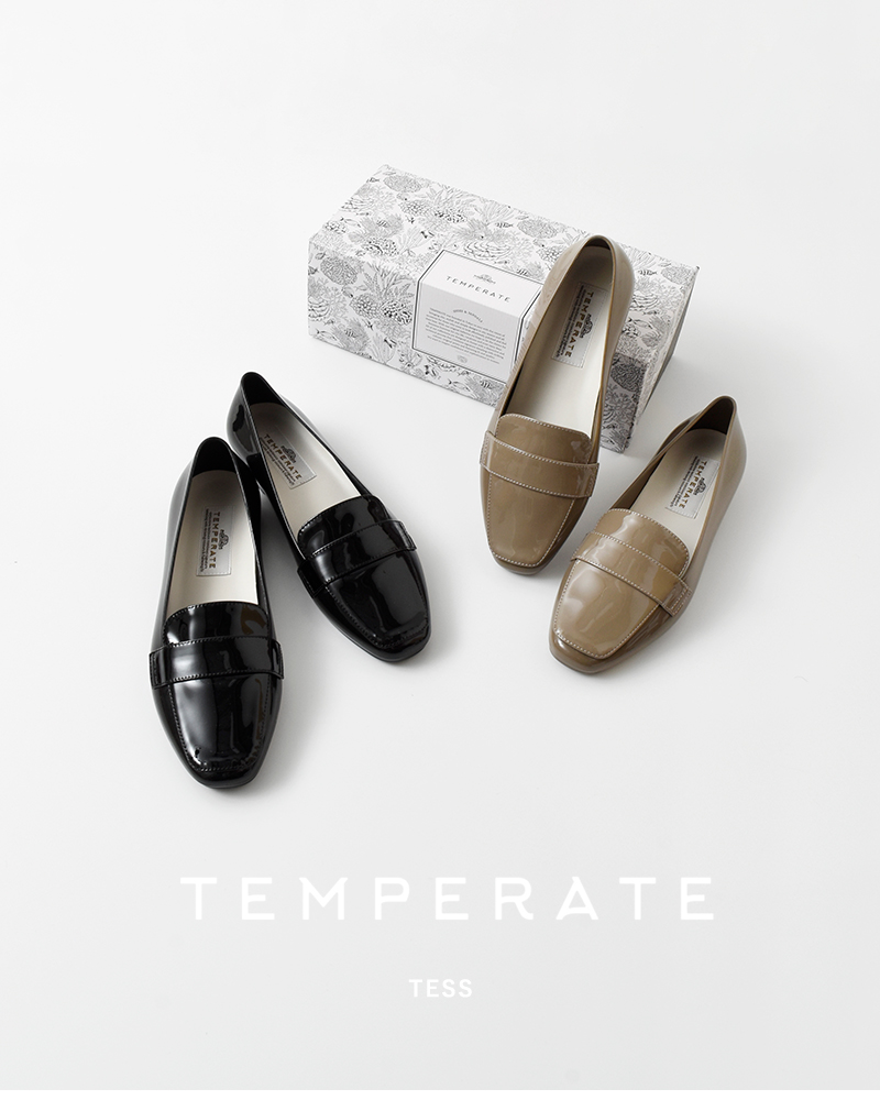 TEMPERATE(テンパレイト)レインローファー“TESS”tess