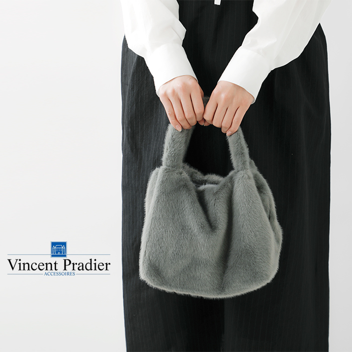 ☆】【30%OFF】Vincent Pradier ヴァンサン プラディエ フェイクファー