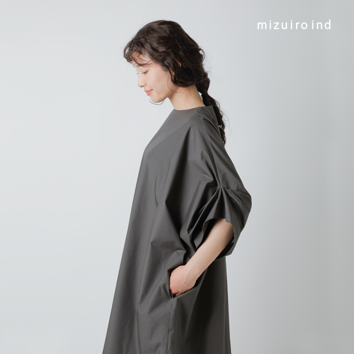 30%OFF】mizuiro-ind ミズイロインド コットン ドルマン タック