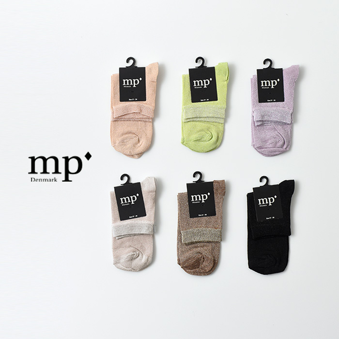 mpdenmarkmpDenmark(エムピーデンマーク)カラーショートソックス“Pi”10-77665