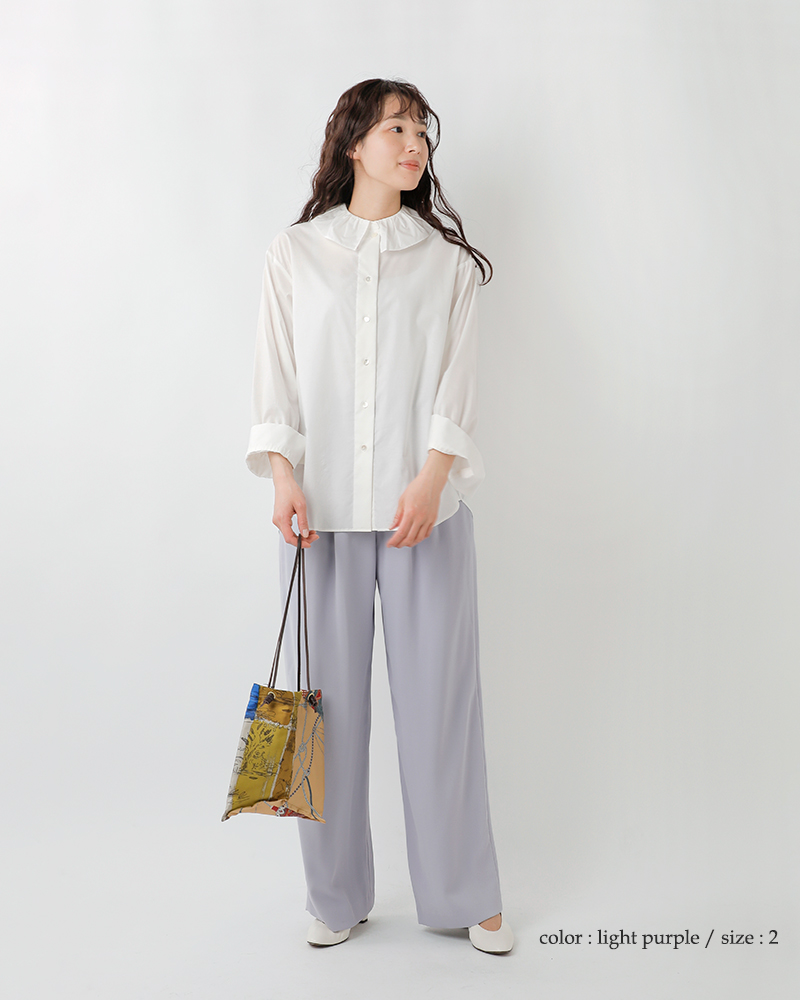 CLANE(クラネ)ベーシックタックパンツ14110-7002