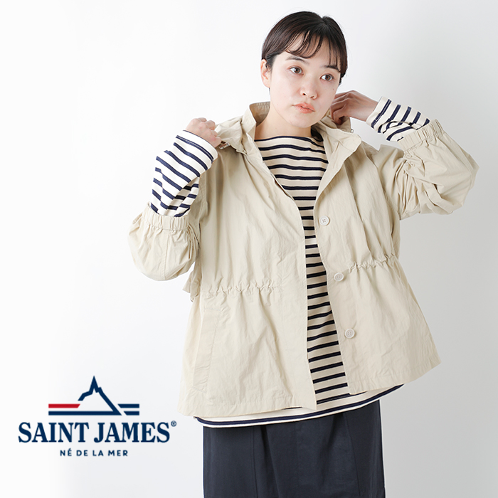 SAINT JAMES(セントジェームス)コットンボートネックウェッソンルーズTシャツ”OUESSANTLOOSE”20jc-ouess-loose