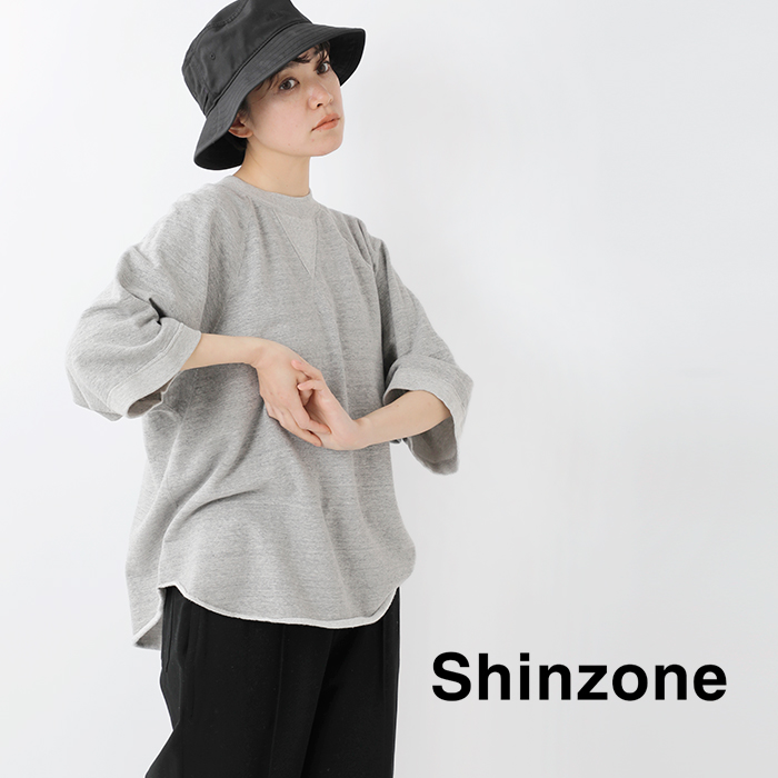 Shinzone(シンゾーン)ハーフスリーブダブルガゼットプルオーバー“HALFSLEEVEWGAZETTEPO”23mmscu07